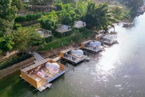 เดอะ ทรี บับเบิล เฮาส์ กาญจนบุรี / The Three Bubble Houses kanchanaburi
