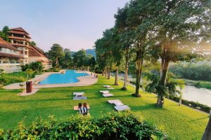 โรงแรมเอกไพลิน ริเวอร์ แคว กาญจนบุรี / Aek Pailin River Kwai Hotel Kanchanaburi