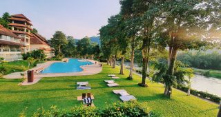 โรงแรมเอกไพลิน ริเวอร์ แคว กาญจนบุรี / Aek Pailin River Kwai Hotel Kanchanaburi