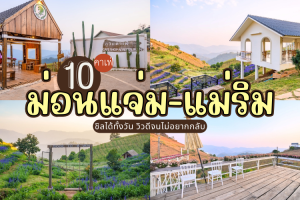 10 คาเฟ่ม่อนแจ่ม-แม่ริม 2025/2568 ชิลได้ทั้งวัน วิวดีจนไม่อยากกลับ