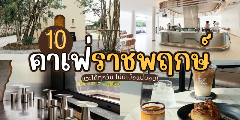 10 คาเฟ่ราชพฤกษ์ 2025/2568 แวะได้ทุกวัน ไม่มีเบื่อแน่นอน!