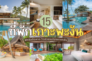 15 ที่พักเกาะพะงัน ติดทะเล 2025/2568 พักชิลติดหาด วิวสวยจนไม่อยากกลับ