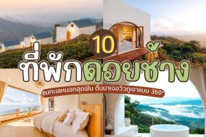 10 ที่พักดอยช้าง 2025/2568 ชมทะเลหมอกสุดฟิน ตื่นมาเจอวิวภูเขาแบบ 360°