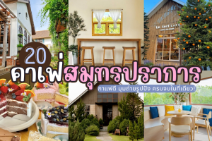 20 คาเฟ่สมุทรปราการ 2025/2568 กาแฟดี มุมถ่ายรูปปัง ครบจบในที่เดียว!